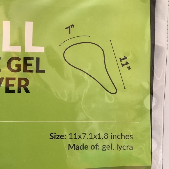 BIKEROO Gel Bike Seat Cover NEW Spin Class Narrow Padded Cushion Purple Small - Picture 8 of 9